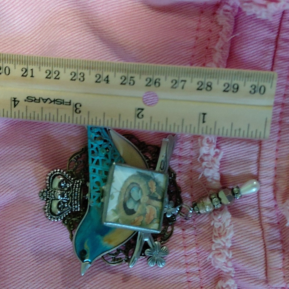 Artisan Bird Brooch - Picture 3 of 6